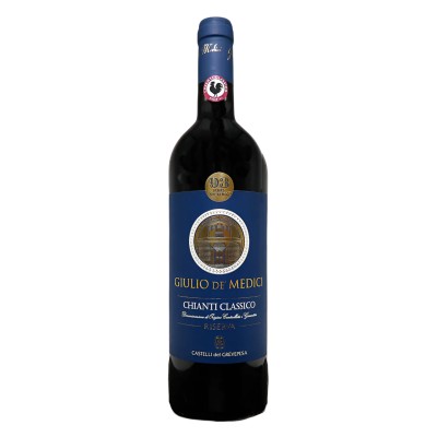 Вино сухе червоне Castelli del Grevepesa Giulio de Medici Chianti Classico Riserva 0,75 л
