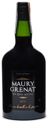Вино Maury Grenat AOP VDN 2016 2016 червоне солодке кріплене 0.75 л 15.5%