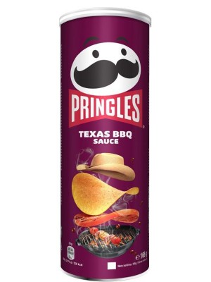 Чипси зі смаком барбекю, Pringles, 165г