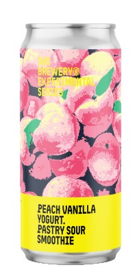 Пиво Шо Peach Vanila Yogurt світле нефільтроване 4% 0,33л