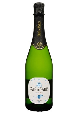 Вино ігристе безалкогольне Cordier Cafe de Paris біле солодке 0.75 л
