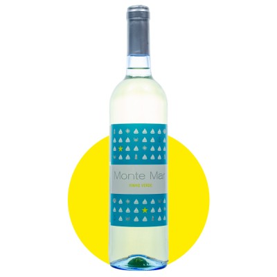 Вино Монте Мар Вінью Верде/Monte Mar Vinho Verde біле напівсухе, 0,75 л, 10,5%