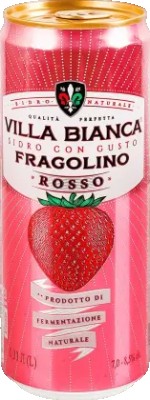 Сидр Villa Bianca Fragolino Bianco білий солодкий міцний газований 7-8.5% 330 мл