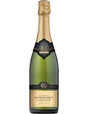 Ігристе вино Домейн Гігурет, Клерет де Дьє / Domaine Guigouret, Clairette de Die, біле напівсолодке 0.75л