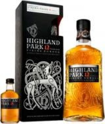 Віскі Highland Park 12 років витримки 0.7 л 40% + мініатюра Highland Park 18 років 50 мл
