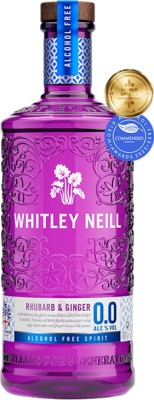 Напій безалкогольний Джин Whitley Neill Rhubarb & Ginger 0.7 л 0%