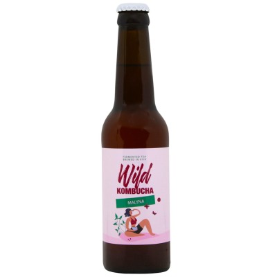 Комбуча Малина Wild Kombucha 0,33 л