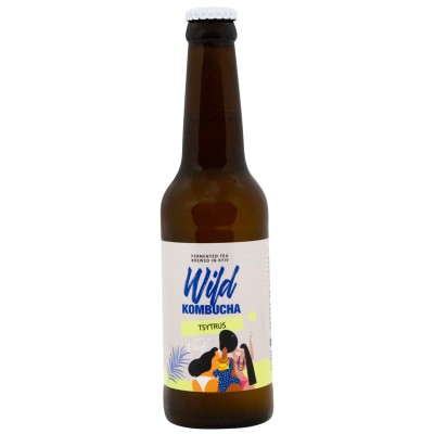 Комбуча Цитрус Wild Kombucha 0,33 л