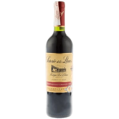 Вино сухе червоне SENORIO LLANOS CRIANZA 0,75л 12,5%