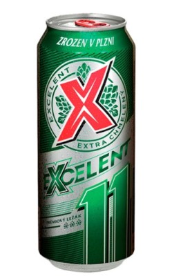 Пиво Excellent 11 Gambrinus, (24 жб по 0,5л, Чехія).