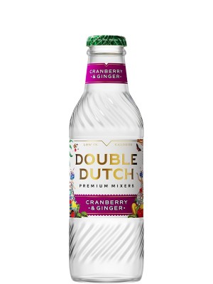 Напій газований Дабл Датч, Журавлина та Імбир / Double Dutch, Cranberry & Ginger, 0.2л