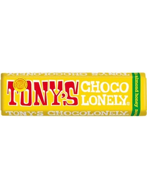 Шоколад молочний зі шматочками мигдальної нуги та меду, Tony's Chocolonely, 47г