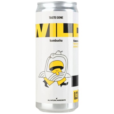 Комбуча класична Wild Kombucha 0,33 л