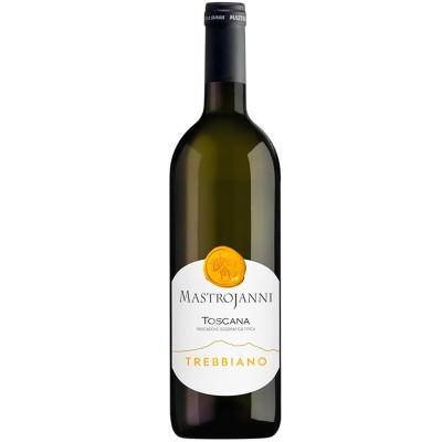 Вино сухе біле Mastrojanni Trebbiano 0,75 л