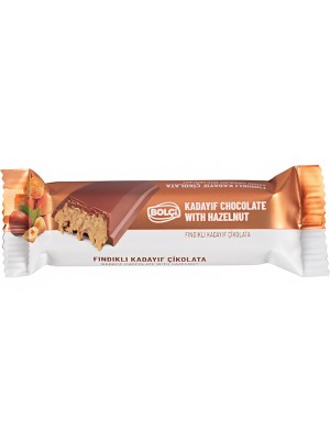 Шоколад молочний з катаіфі та кремом фундука, Bolci, 30г