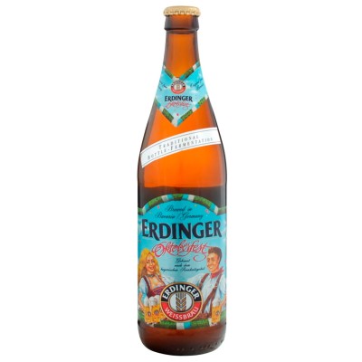 Пиво Erdinger Oktoberfest Weissbier світле фільтроване 5% 0.5 л